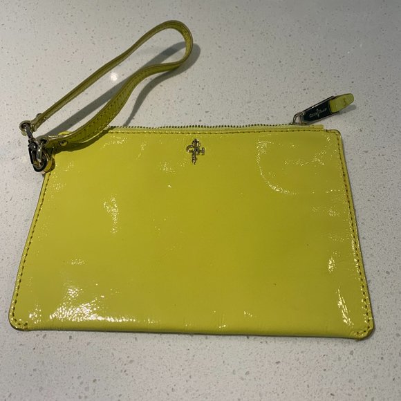Electric yellow Cole Haan Clutch - Picture 2 of 7
